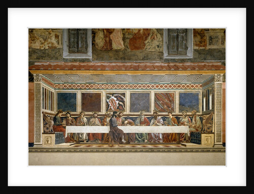 The Last Supper by Andrea del Castagno