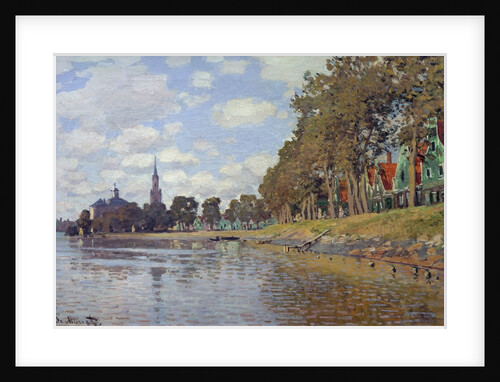 Zaandam (Holland) by Claude Monet