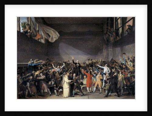The Tennis Court Oath (Jeu de paume Oath), 20th June 1789 by Anonymous