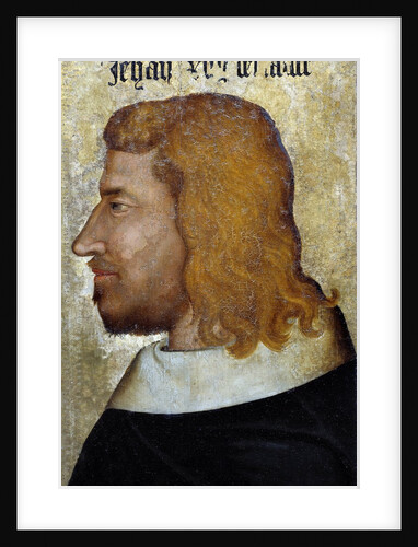 Portrait of John II the Good, king of France by Anonymous