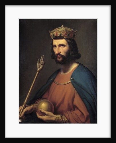Portrait of Hugues Capet, king of France by Anonymous