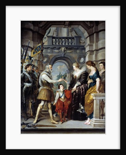 The Consignment of the Regency from the Marie de' Medici Cycle by Peter Paul Rubens