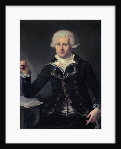 Portrait of Louis Antoine, Comte de Bougainville by Joseph Ducreux