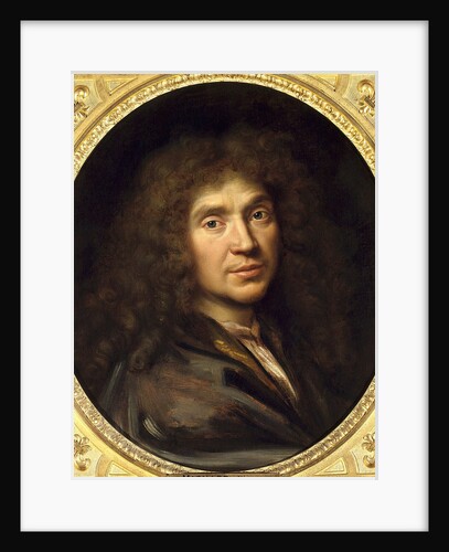 Portrait of Moliere by Pierre Mignard
