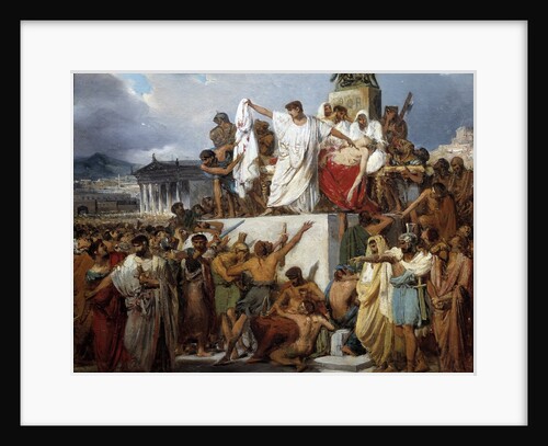 The death of Julius Caesar by Joseph Court