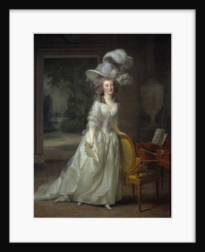 Portrait of Princess Frederica Louise Wilhelmina of Orange-Nassau by Friedrich Tischbein
