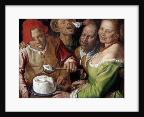 Ricotta eaters by Vincenzo Campi