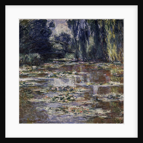 Small bridge at Giverny by Claude Monet
