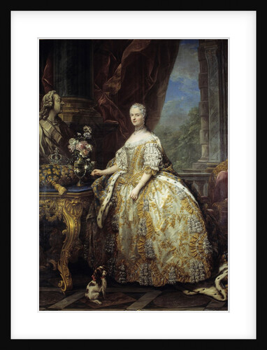 Portrait of Marie Lescszinska by Carle Van Loo