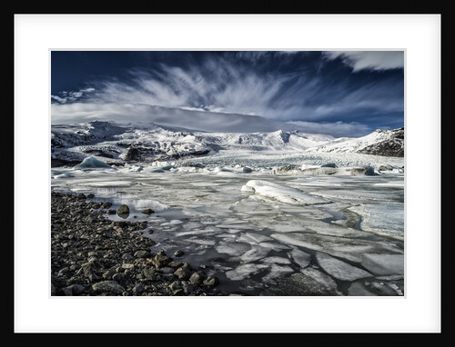 Fjallsarlon Glacial Lagoon, Iceland by Anonymous