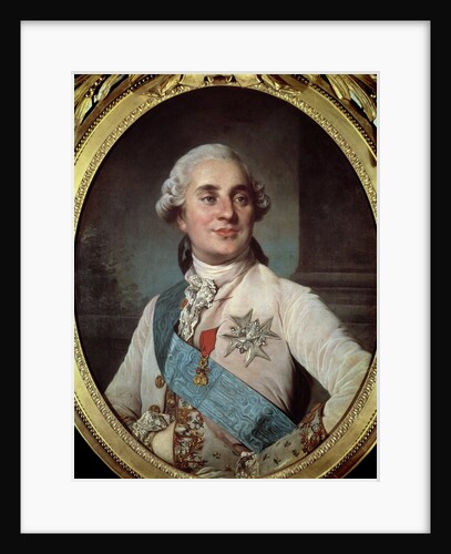 Portrait of King Louis XVI at the age of 30. by Anonymous
