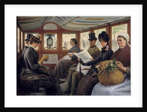 On the Omnibus by Maurice Delondre