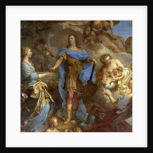 Louis XV bringing peace to Europe by Francois Le Moyne