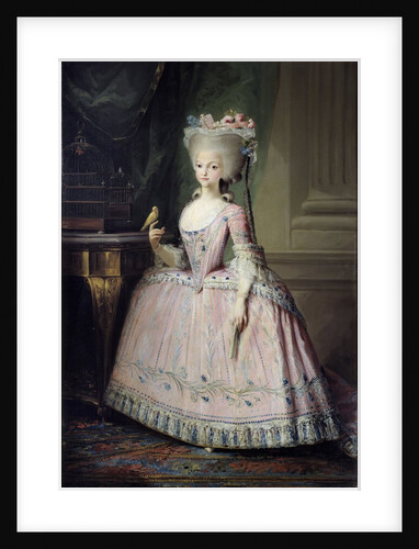 Portrait of Carlota Joaquina, Infanta of Spain and Queen of Portugal by Mariano Salvador Maella