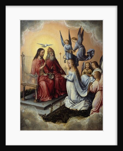 The Coronation of the Virgin by Michael Sittow