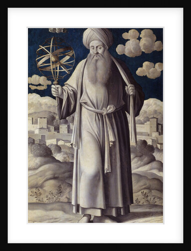 Portrait of Ptolemy by Girolamo Mocetto