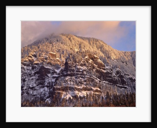 Snow on Yeon Mountain by Anonymous