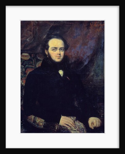 Portrait of Jacques Fromental Levy dit Halevy, by Francois Gabriel Lepaulle