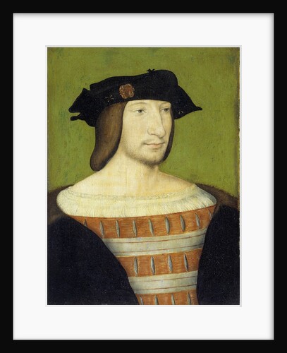 Portrait of Francis I, King of France, Aged Twenty by School of Francois Clouet