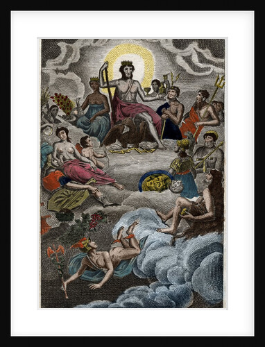 Assembly of the Gods on the mount Olympus by Anonymous