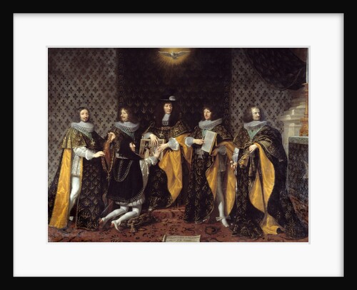 King Louis XIV Receiving His Brother by Philippe de Champaigne