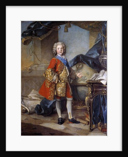 Portrait of the Dauphin Louis de France by Louis Tocque