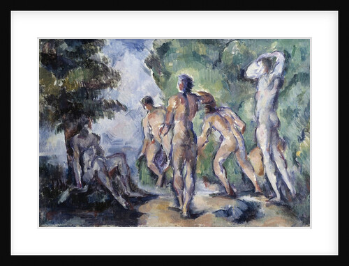 The Bathers by Paul Cezanne