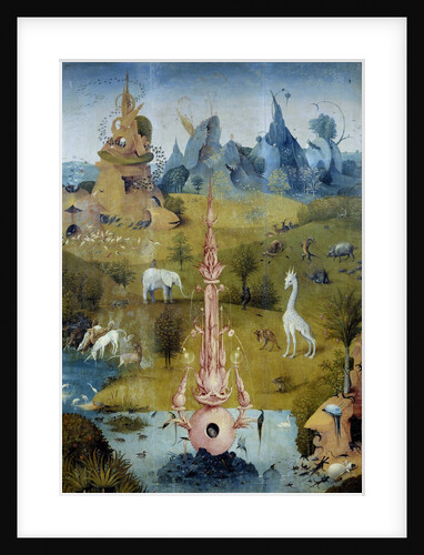 The fountain, source of life by Hieronymus Bosch