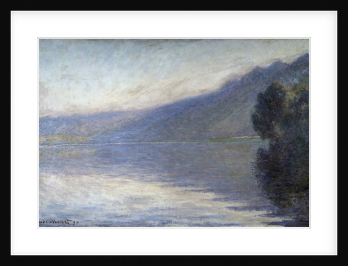 Mist on the Seine at Port Villez by Claude Monet