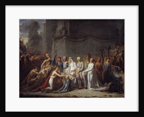 The entrance of Louis XVIII in Paris, in 1814 by Pierre Nicolas Legrand