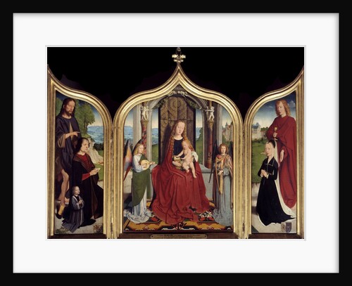 Triptych of the Sedano family by Gerard David