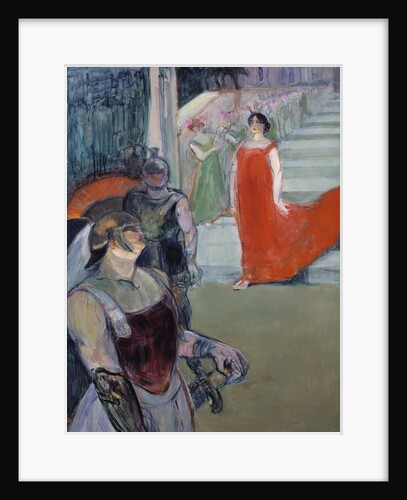 Messalina descending the staircase by Henri de Toulouse Lautrec