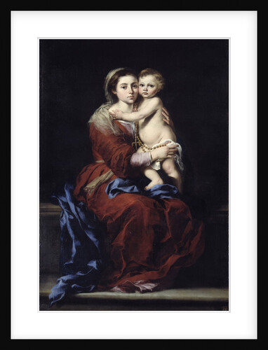 The Virgin of the Rosary by Bartolome Esteban Murillo