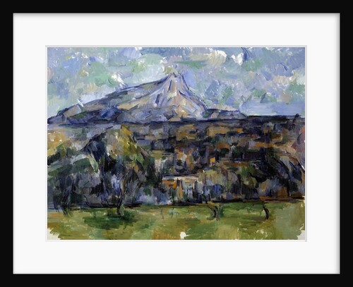 The Mont Sainte-Victoire by Paul Cezanne