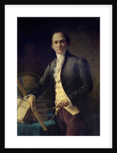 Portrait of Jean-Baptiste Delambre by Henri Coroenne