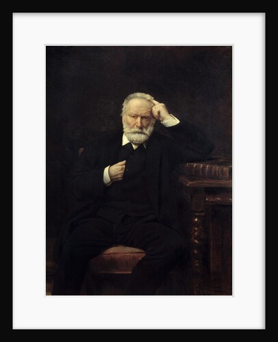 Portrait of Victor Hugo - by Leon Joseph Bonnat