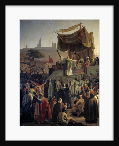 Saint Bernard of Clairvaux preaching the Second Crusade in 1146 by Anonymous