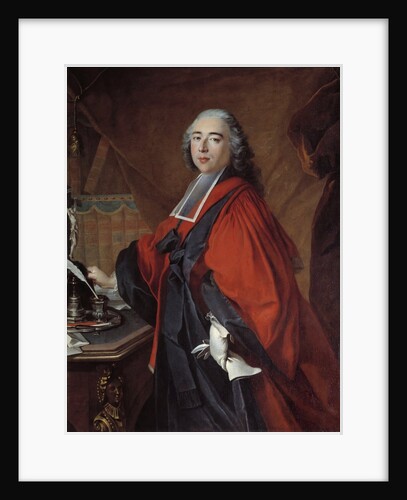 Portrait of a Magistrate by Louis Tocque