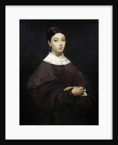 Portrait of Aline Chasseriau by Theodore Chasseriau