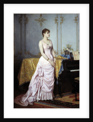 Portrait of the singer Rose Caron by Auguste Toulmouche