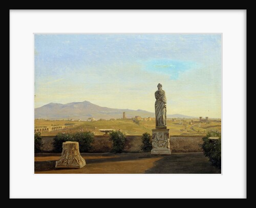 Panorama from the Villa Mattei by Carl Christian Constantin Hansen