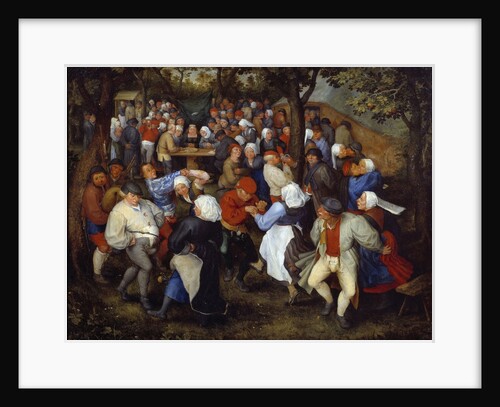 The Feast of the "Rosiere" or Farmers Wedding by Jan Brueghel the Elder