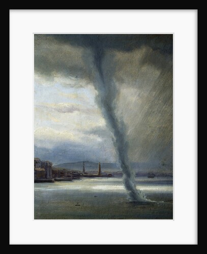 Gale on the Bay of Naples by Thomas Fearnley