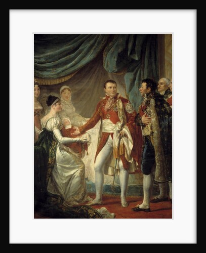 The presentation of the King of Rome to the dignitaries of the Empire, 1811 by Georges Rouget