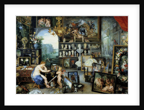 The Sight. Allegory of the five senses by Jan Brueghel the Elder