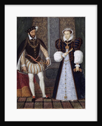 Portraits of Henry II and Catherine de Medicis by Anonymous