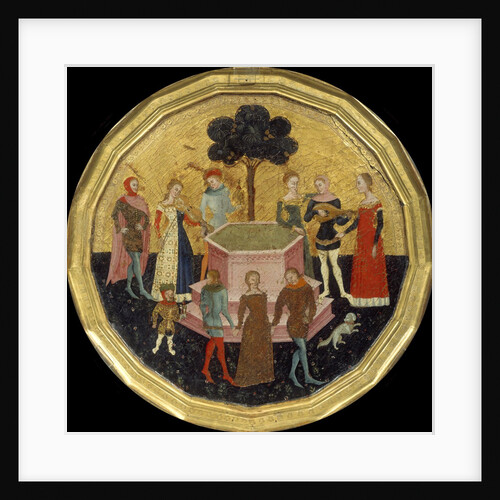 The Garden of Love attributed to Andrea da Firenze by Anonymous