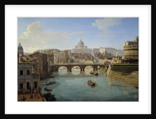 View of St. Peter's Basilica in Rome by Gaspar van Wittel