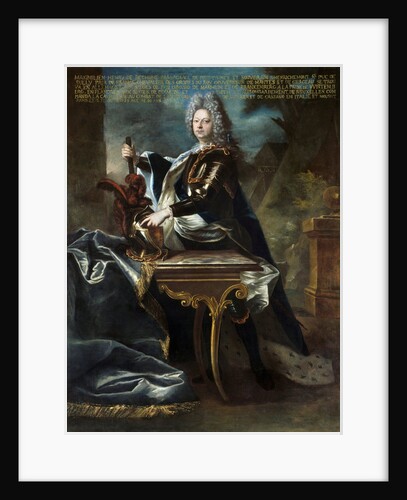 Portrait of Maximilien Henri VI de Bethune attributed to Hyacinthe Rigaud by Anonymous
