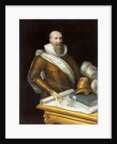 Portrait of the first Duke of Sully, Maximilien de Bethune by Frans Pourbus the Younger